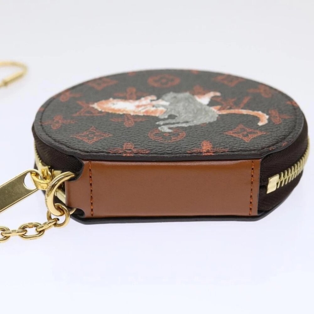 LOUIS VUITTON Catgram Chain Micro Powat Chapeau Coin Purse - Picture 5 of 15